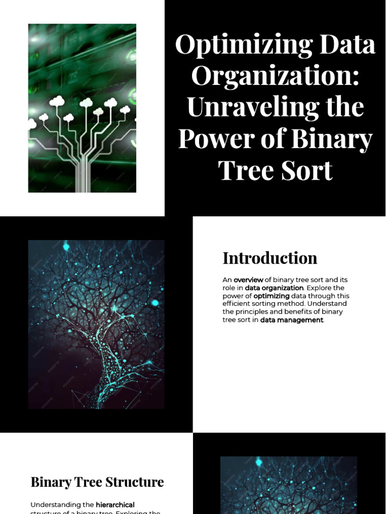 Wepik Optimizing Data Organization Unraveling The Power of Binary Tree ...