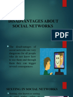 Disadvantages About Social Networks