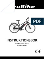 Manual Elcykel Evobike Sport 250w 2021 Se