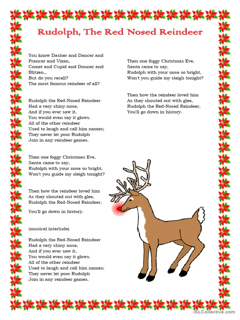 Rudolph The Red Nosed Reindeer PDF