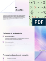 Discalculia Una Evaluacion en El Ambito Estudiantil