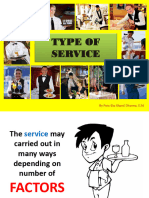 13 Fbs - Type of Service