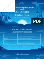 Social Studies Subject For Middle School - All About Indonesia by Slidesgo