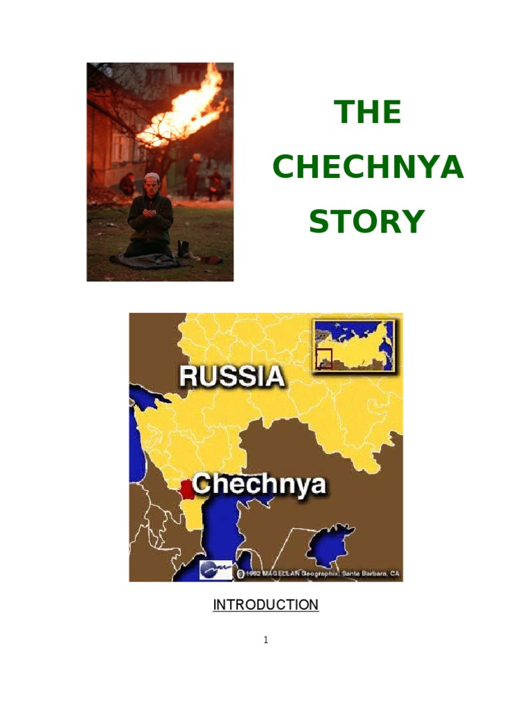 The Chechnya Story PDF Chechnya Self Determination