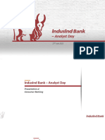 Consumer Banking IndusInd Bank Analyst Day