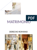 MATRIMONIO Presentación