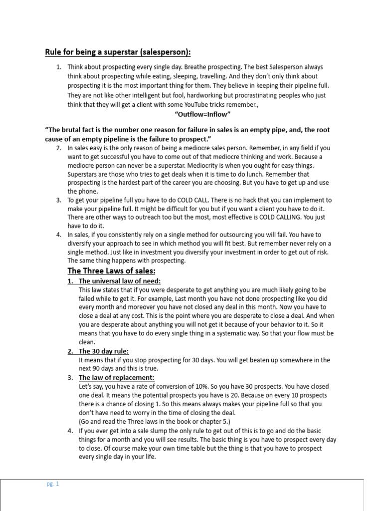 Fanatical prospecting pdf sales customer relationship management