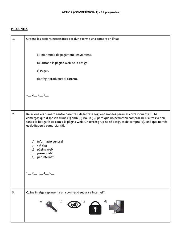 Exemples dexamen a2 compet ncia 1 45 preguntes pdf