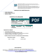 Información Financiera y Documentos para Programas Técnicos 1