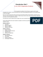 Application Problem Module 13 and 14 and 15