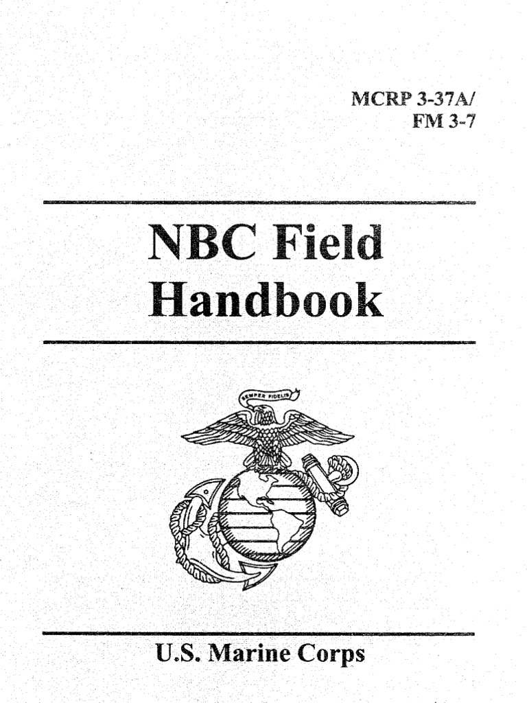NBC Field Handbook: Nuclear, Biological, Chemical | PDF