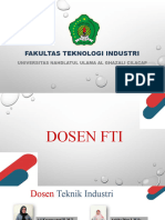 Fakultas Teknologi Industri - TEMU WALI MAHASISWA