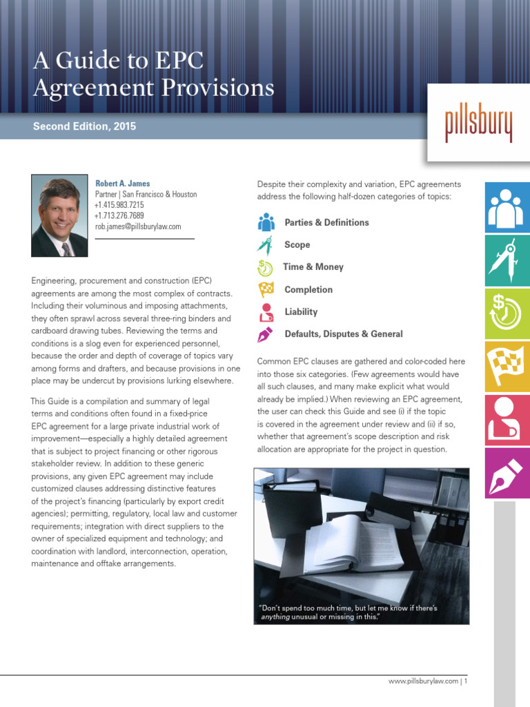 EPC Agreement Provisions Guide | PDF | Employment | Taxes