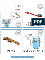 Promocic393n de La Higiene Personal Objetos y Productos de Aseo