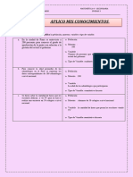 Aplico Mis Conocimientos - Estadistica