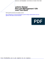 Full Download Database Systems Design Implementation and Management 12th Edition Coronel Test Bank