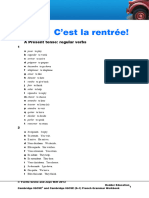 Cambridge IGCSE French Grammar Answers