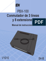 Manual de Operacion Pbx-100