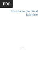 Desvalorizacao Fiscal Relatorio