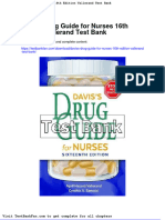 Full Download Daviss Drug Guide For Nurses 16th Edition Vallerand Test Bank
