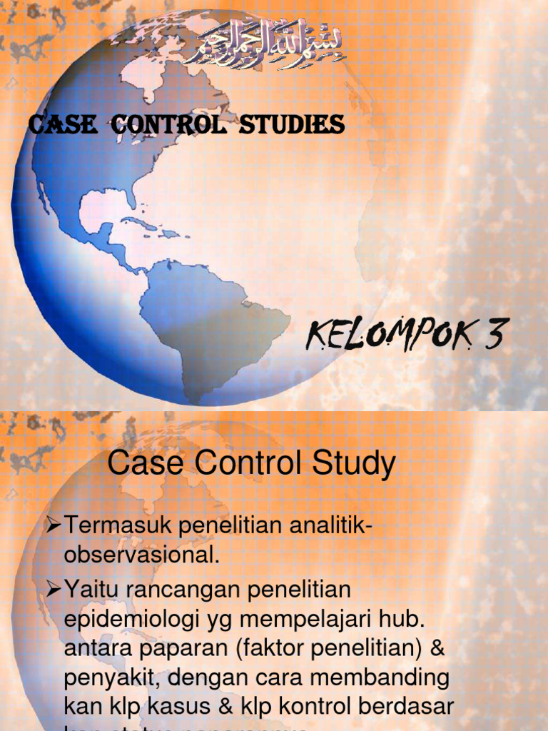 PP Case Control 1 | PDF | Pengembangan Diri