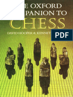 The Oxford Companion To Chess (1st Ed.) by David Hooper & Kenneth Whyld