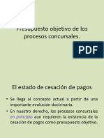 Presupuesto Objetivo de Los Concursos