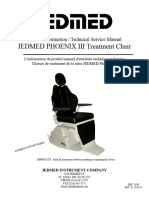 Jedmed Phoenix III Technical Service Manual