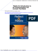 Full Download Reflect and Relate An Introduction To Interpersonal Communication 3rd Edition Mccornack Test Bank