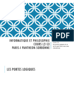 Informatique Et Philosophie - Diapositives - Partie 2