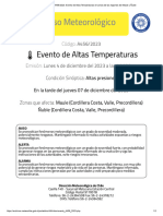 04-12-2023 Aviso A456 - 2023 - Evento de Altas Temperaturas en Zonas de Las Regiones Del Maule y Ñuble