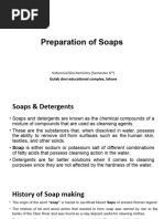 Soap Manufacturing Process Overview | PDF | Soap | Chemical Substances