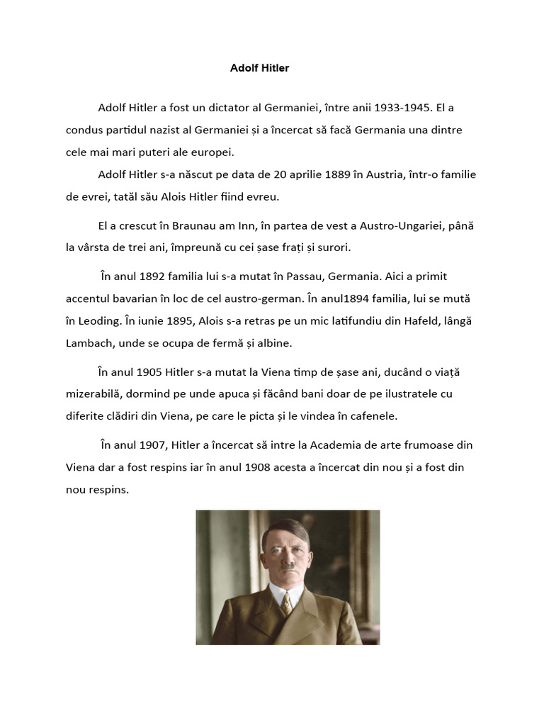 Adolf Hitler | PDF