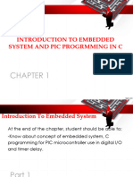 Unit 1a - Introduction of Embedded System