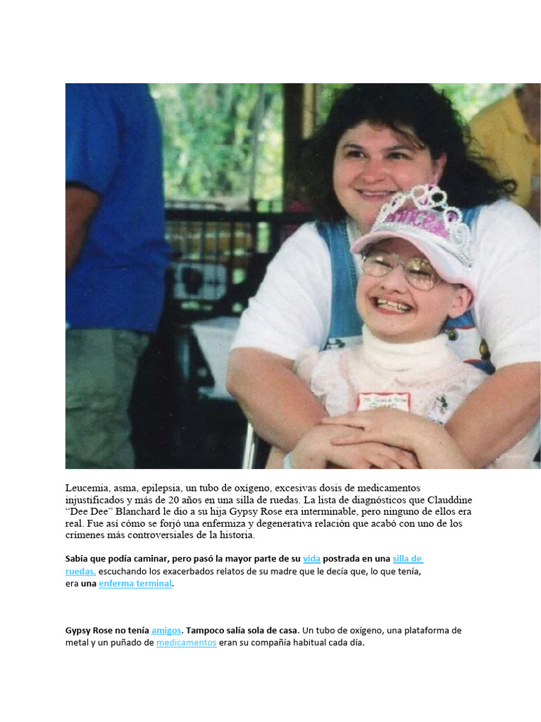 Gypsy Rose: El crimen de su madre | PDF