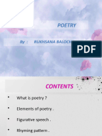 Presentation Poetry