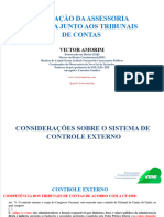 Atuação Da Assessoria Jurídica Junto Aos Tribunais de Contas