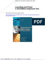 Full Download Forensic Accounting and Fraud Examination 2nd Edition Hopwood Test Bank
