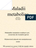 Maladii Metabolice