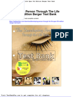 Full Download Developing Person Through the Life Span 9th Edition Berger Test Bank