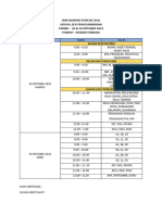 Jadual Sesi Penggambaran