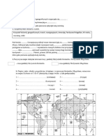 Karta Pracy Podróże Geograficzne Klasa5 PDF