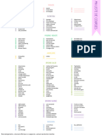 Liste de Courses A4