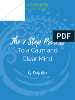 7 Step Process To A Calm and Clear Mind