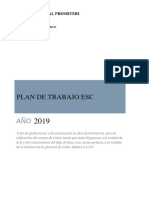 Plan de Trabajo Efc 2019
