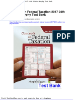Full Download Concepts in Federal Taxation 2017 24th Edition Murphy Test Bank