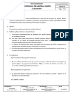 SGA-G-DCO-PRO-007 - v02 - Programa de Mejoras Kaizen Autonort