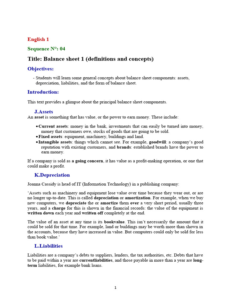 Understanding Balance Sheet Basics | PDF | Balance Sheet | Financial ...