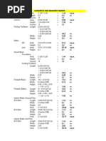 CHB Wall Dimensions and Details | PDF