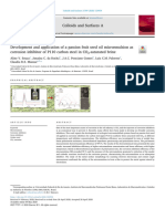 Development and Application of A Passion Fruit Seed Oil Microemulsion As